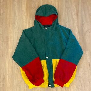 Corduroy jacket, oversized fit.